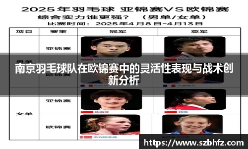 南京羽毛球队在欧锦赛中的灵活性表现与战术创新分析