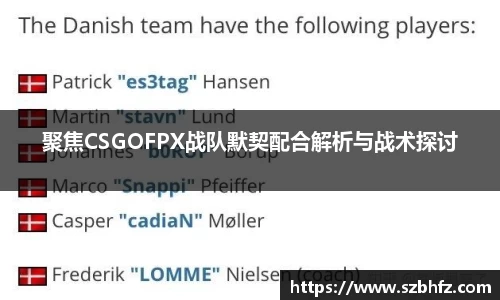 聚焦CSGOFPX战队默契配合解析与战术探讨