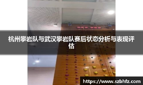 杭州攀岩队与武汉攀岩队赛后状态分析与表现评估
