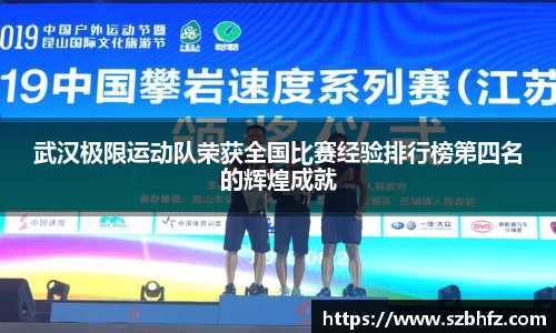 武汉极限运动队荣获全国比赛经验排行榜第四名的辉煌成就